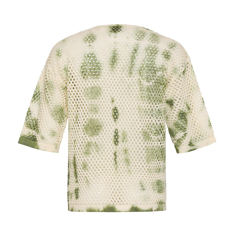 Susie Fishnet Tie Dye Blouse