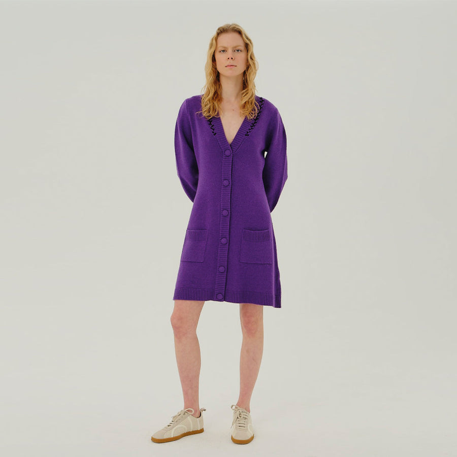 SUKHI CARDIGAN DRESS